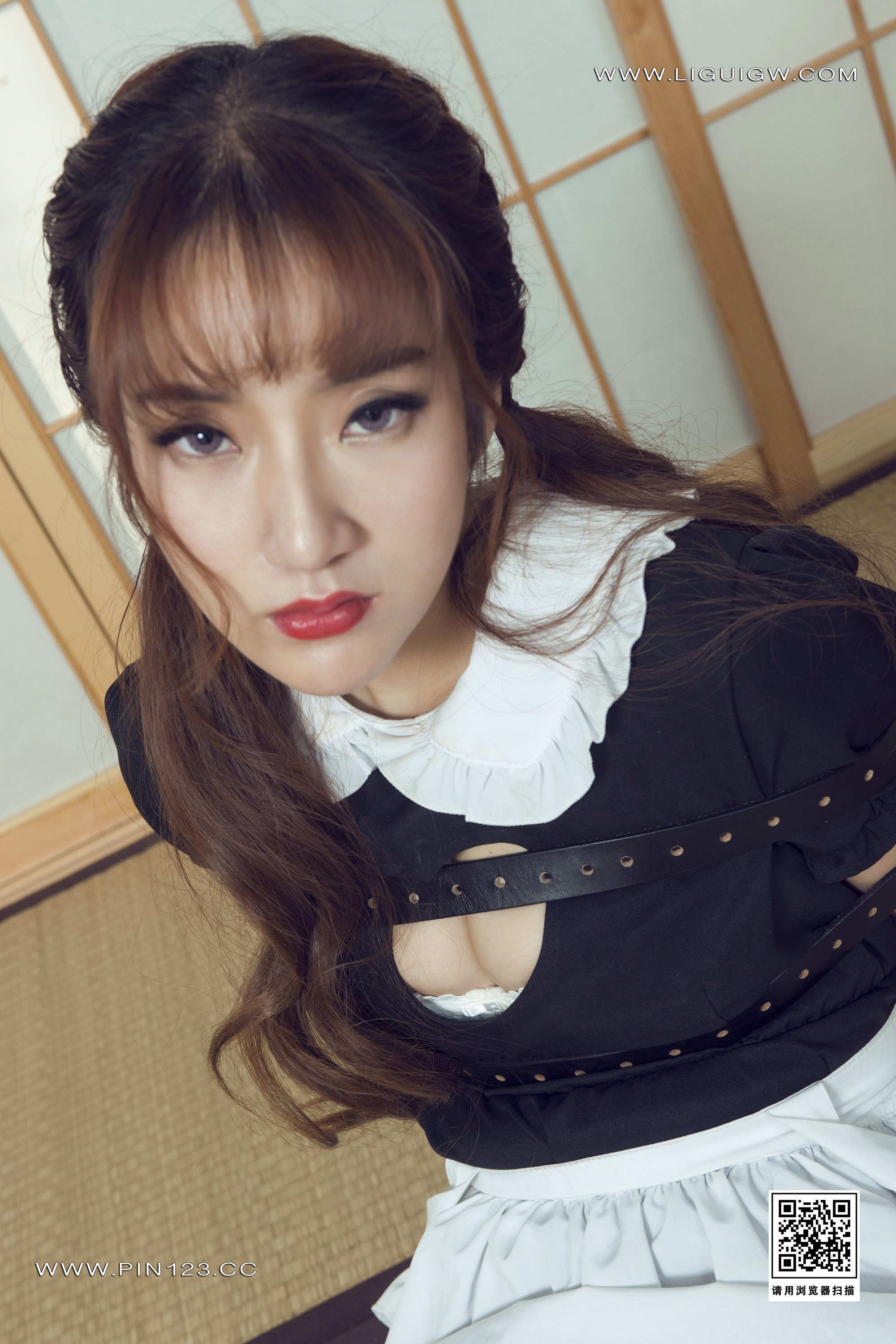 Ligui丽柜 2023.10.06 惩戒女佣 汐汐